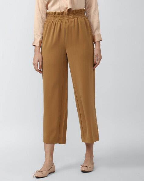 VAN HEUSEN Paper Bag Pants with Elasticated Waist