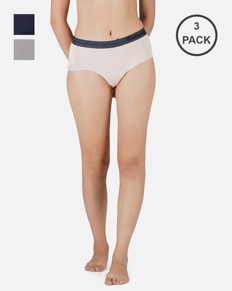 Urban Hug Pack of 3 Micro Modal Briefs with Soft Elasticated Waist Band