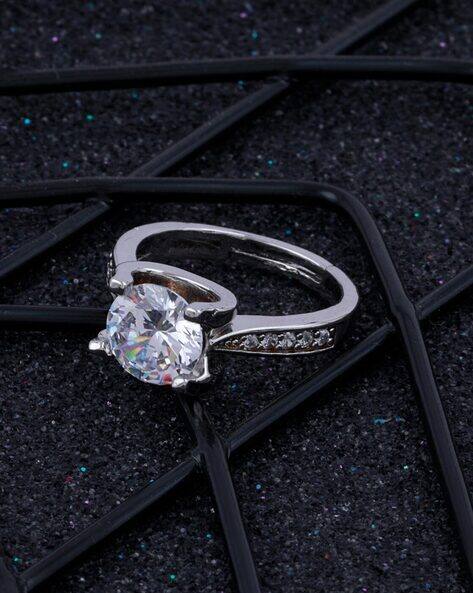 Buy Silver-Toned Rings for Women by PAOLA JEWELS Online