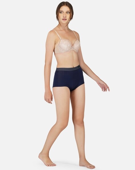 Buy Comfortable Club Women's Modal Microfiber Boyshorts Panties Underwear  2-Pack (Slate Gray, S) Online at desertcartINDIA
