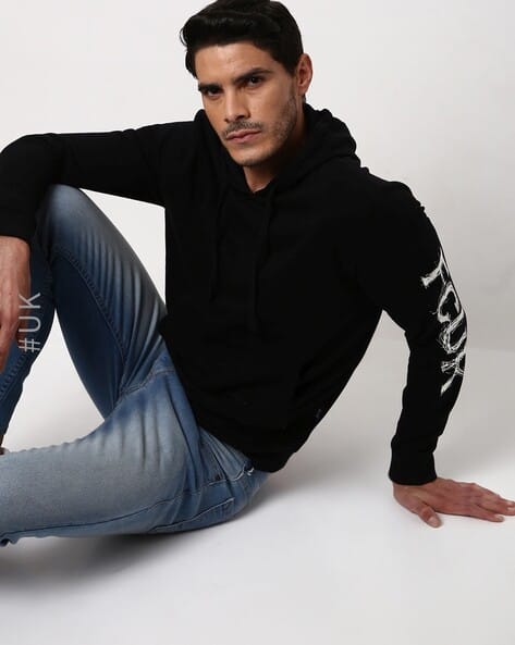 Buy Black Sweatshirt Hoodies for Men by French Connection Online