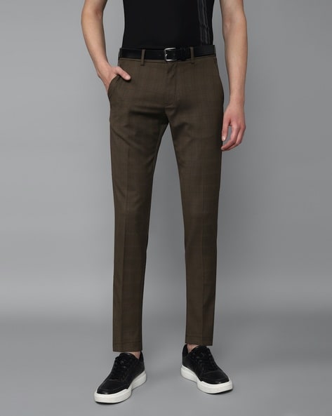 Metal ring trousers - Dark brown – lickandpromise.store