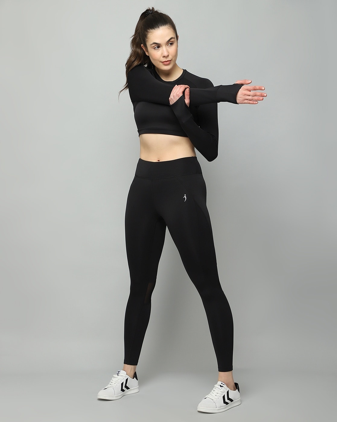 Tuna London Lingerie  Tuna London New Stylish Active Wear Tights For Women  In Black Color Online  Nykaa Fashion