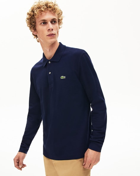 Løb energi Føderale Buy Navy Tshirts for Men by Lacoste Online | Ajio.com