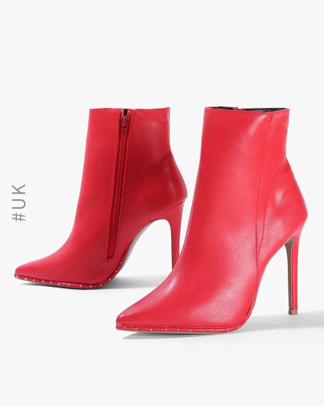 Buy Red Boots for Women by ADORLY Online | Ajio.com