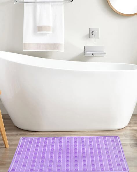 Buy Purple Bath Mats for Home Kitchen by Clasiko Online