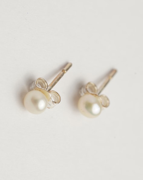 Yolanda Organic Pearl Drop Earring