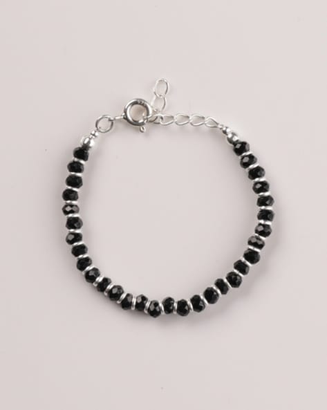 Lumen Latest Stylish New Design Evil Eye With Black Beads Bracelet For Girls  And Womens. at Rs 70 | Fashion Beaded Bracelet in New Delhi | ID:  26462603697