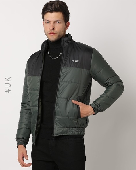 Nicce reflective sales puffer jacket