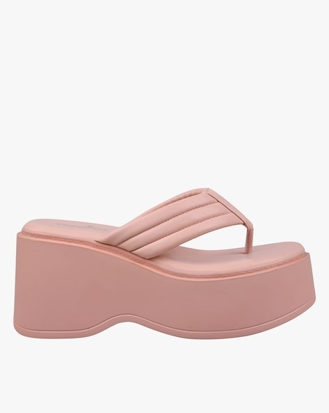 Dusty discount pink wedges