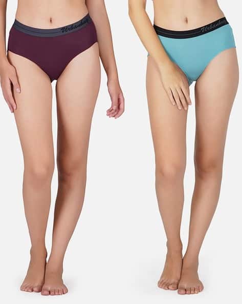 Urban Hug Pack of 2 Micro Modal Briefs with Soft Elasticated Waist Band