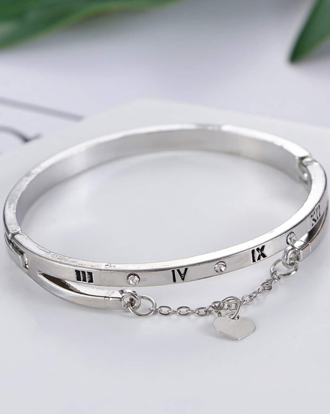 Silver Famous Gold Bracelets Luxury Famous Brands Designer Diamond