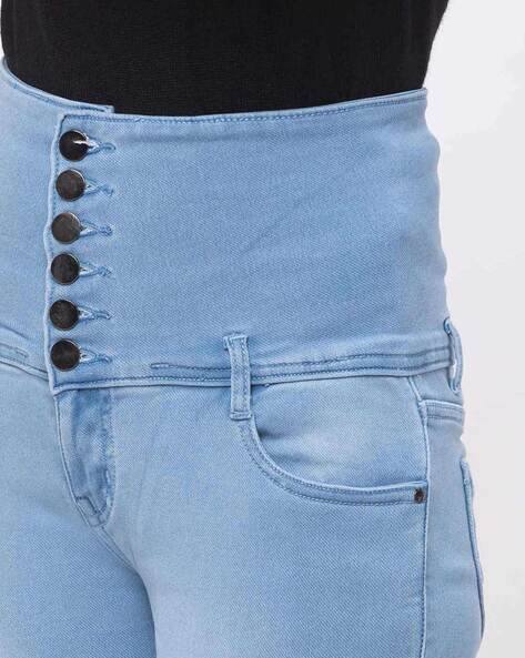 Buy Ice Blue Jeans u0026 Jeggings for Women by ZOLA Online | Ajio.com