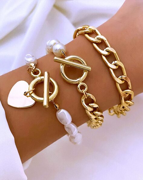 Gold-Filled Chunky Bracelet Chain, Charm Bracelet Chain - brandbazooka.com