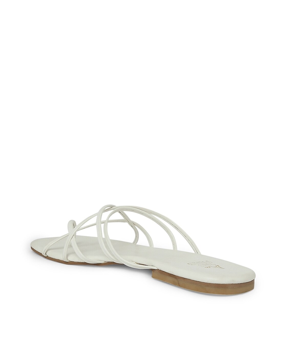 Tao Paris Women's Claire Open Toe T-Strap Sandals - 7 UK/India (39 EU)  (2404302_39) White : : Shoes & Handbags