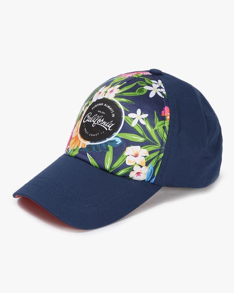 MATCHITT Girls Floral Print Baseball Cap