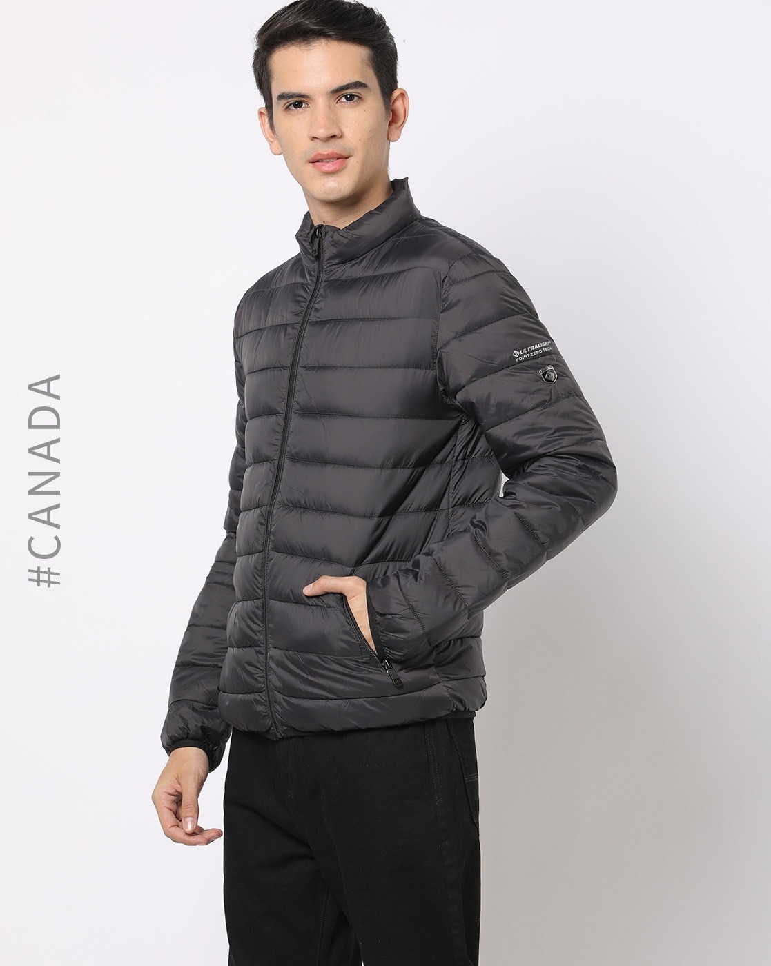 Men Polyester Black Puffer Jacket, Size: Medium at Rs 699 in Ludhiana