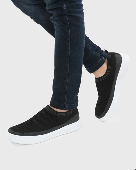 Buy Black Casual Shoes for Men by ARBUNORE Online