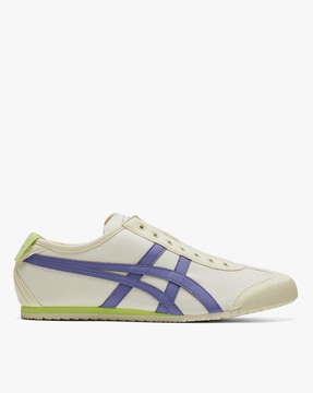 Buy Onitsuka Tiger Mexico 66 Slip-On Sneakers | White Color Men | AJIO LUXE