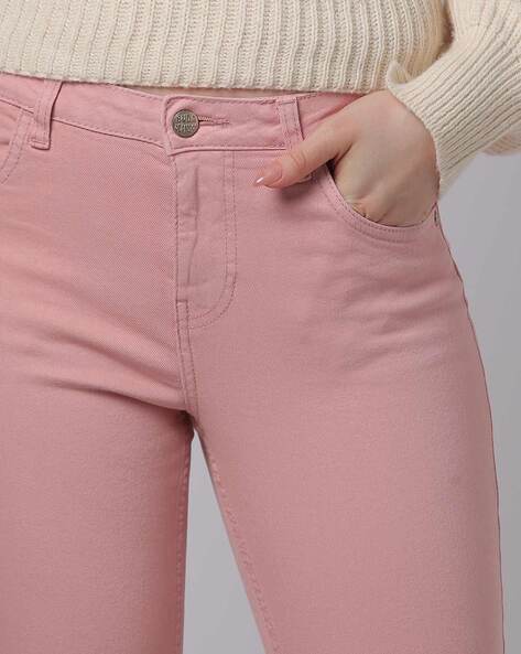 Buy Pink Jeans & Jeggings for Women by Buda Jeans Co Online