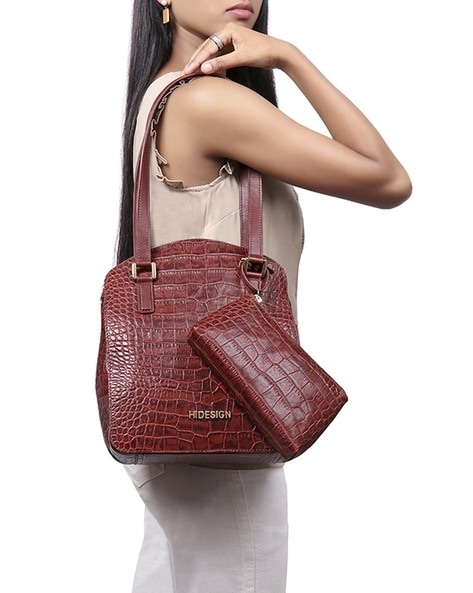 Buy Maroon Handbags for Women by HIDESIGN Online Ajio