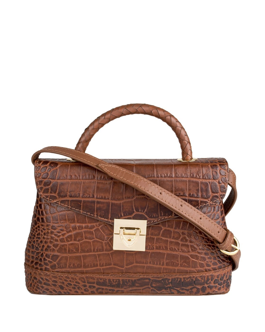 Buy Brown Lovato 01 Laptop Bag Online - Hidesign