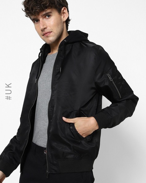 Brave soul bomber jacket on sale mens