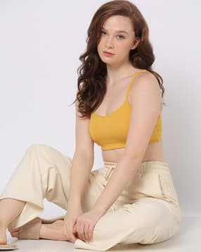 fig Non Padded Non Wired Cotton Beginners Bra BB02-picture-22