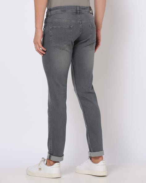 Low-Rise Slim Fit Jeans