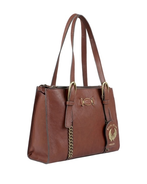Buy Hidesign Fling 01 Tan Leather Women's Sling Bag online