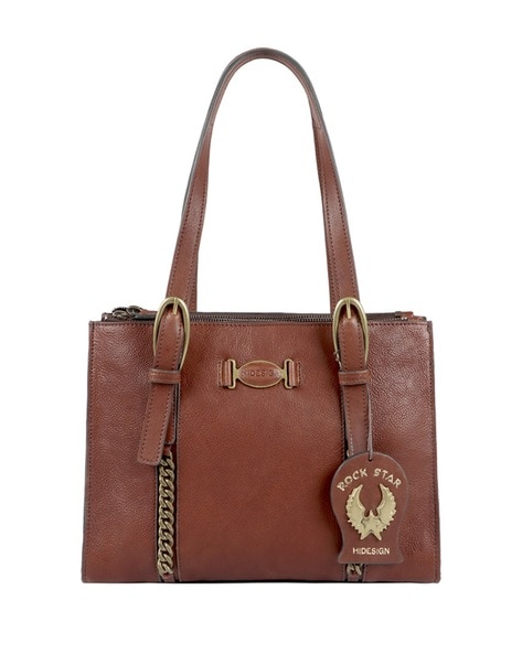 Buy Tan Fling 02 Satchel Online - Hidesign