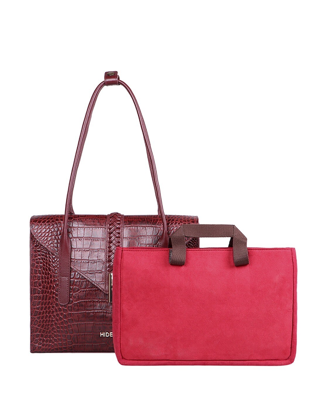 Buy Red Watson 01 Tote Bag Online - Hidesign