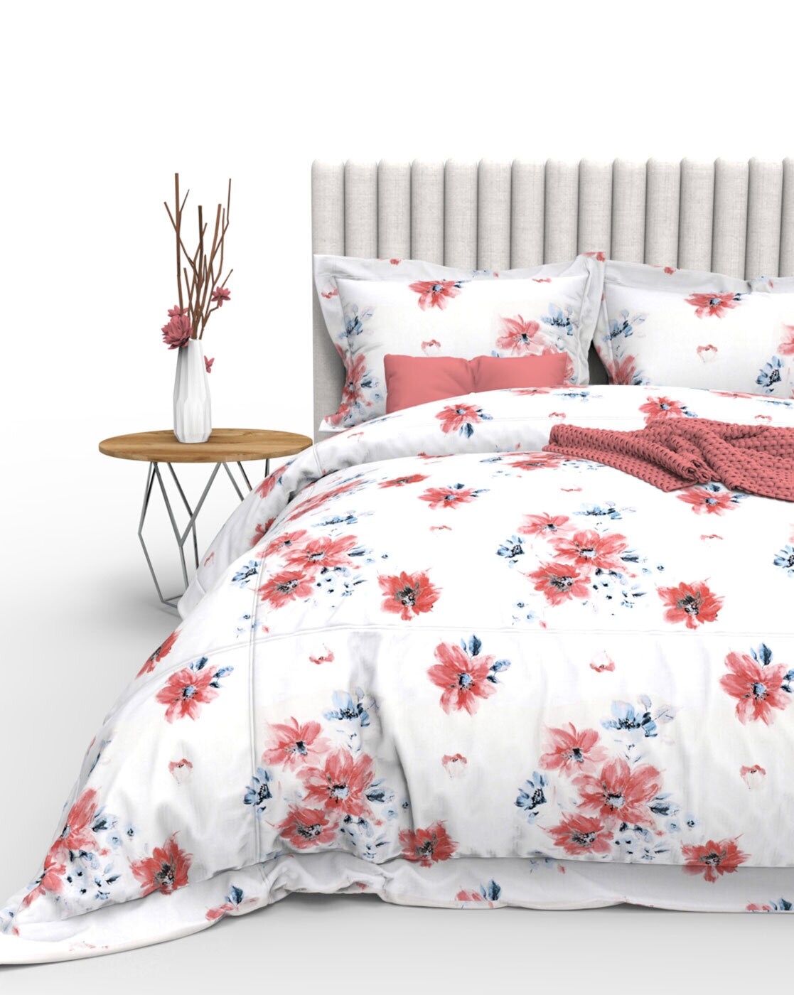 Buy Pink Bedsheets for Home & Kitchen by The White Moss Online