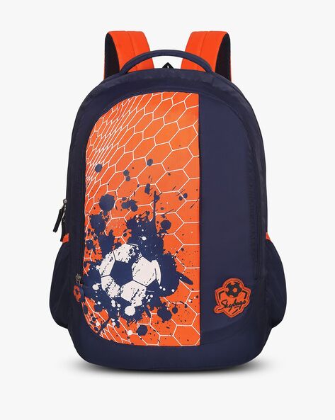 Printed store backpack bags