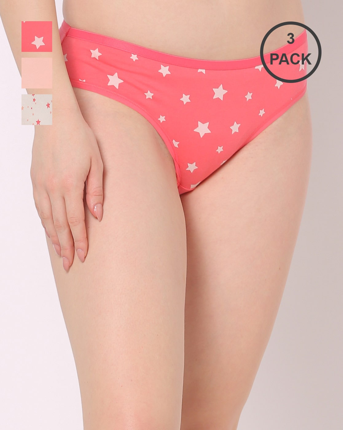 Women's-Girls Cotton Blend Multipack Bikni Style Underwear (Pack of 3) at  Rs 299/pack in New Delhi