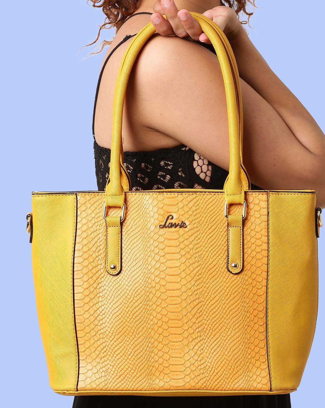 Buy Ochre Handbags for Women by Lavie Online Ajio