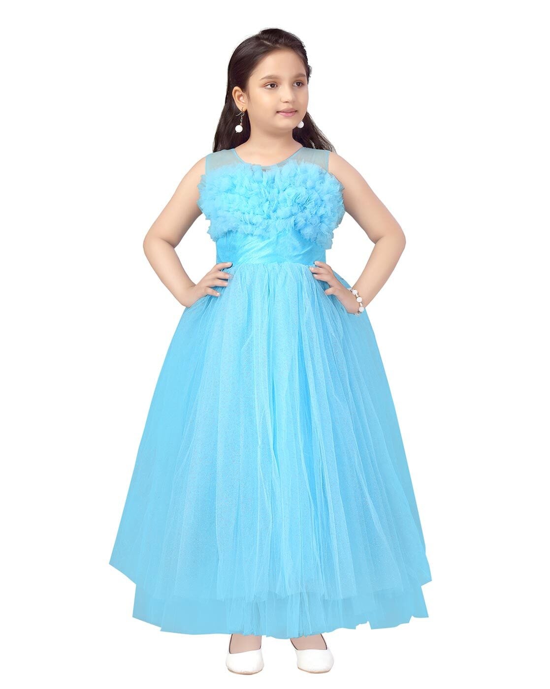 FEER Blue Shiny Appliques Beaded Prom Dress Detachable Puff Sleeves Tulle  Ball Gowns Corset Princess Evening Gown Dress (Color : D, Size : X-Large) :  Amazon.ca: Clothing, Shoes & Accessories