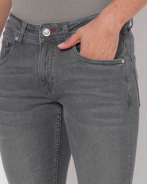 Low-Rise Slim Fit Jeans
