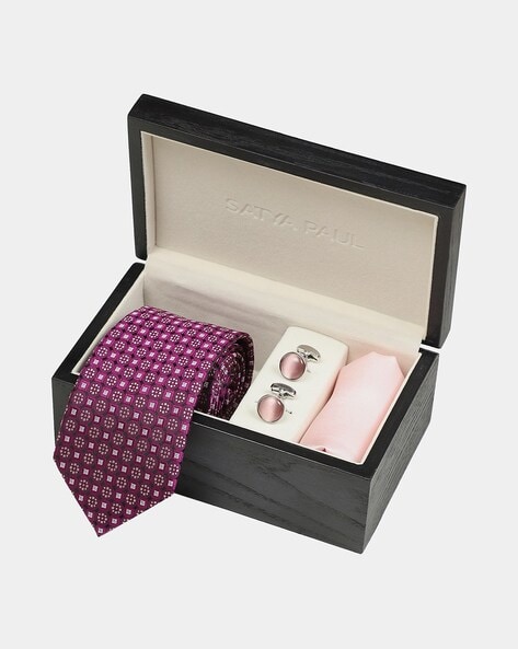 The Sapphire Blue Tie Set Gift Box – Ampersand Accessories
