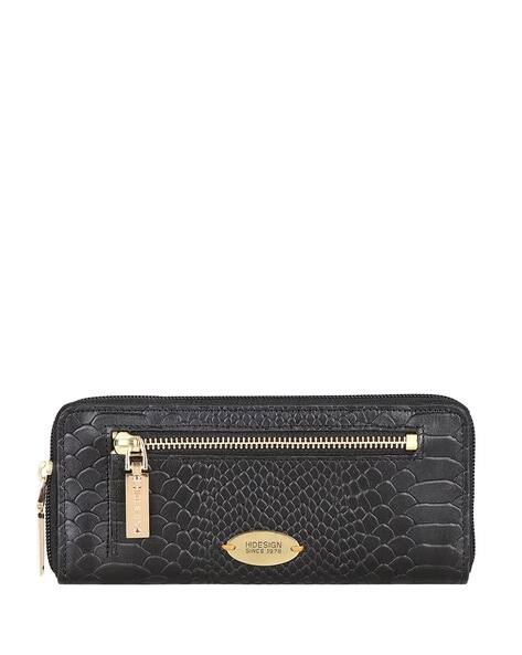 HIDESIGN EE Jupiter W2 Reptilian Pattern Zip-Around Wallet