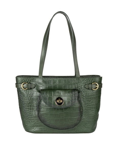 Hidesign on sale green handbag