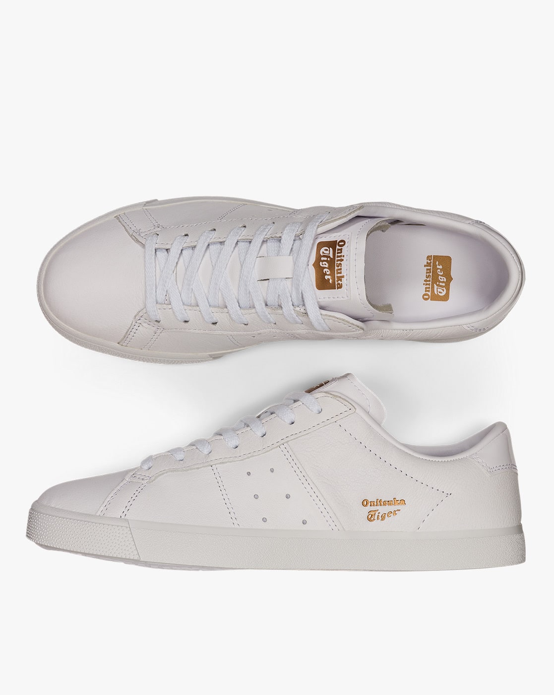 Buy Onitsuka Tiger Lawnship 3.0 Lace-Up Sneakers | White Color Men