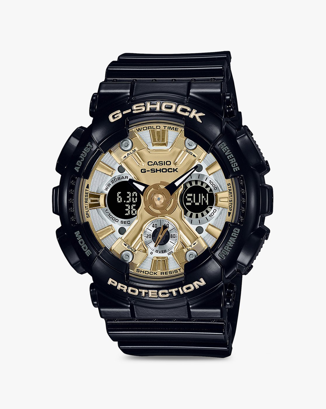 G shock watches black hot sale gold