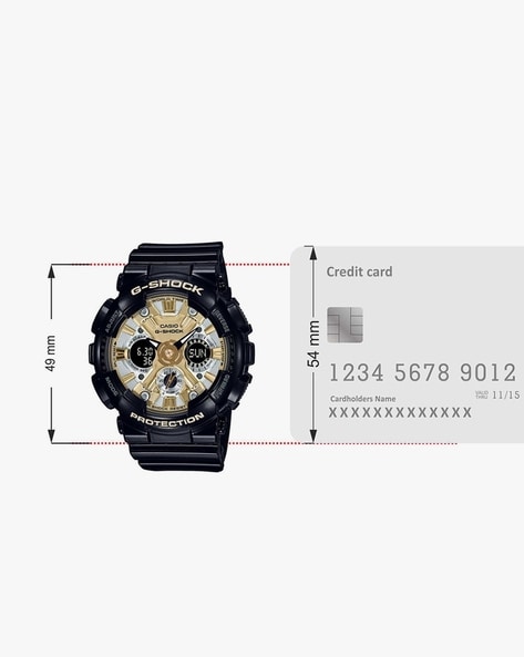 GMAS120GB-1A, Black Analog-digital Watch - G-SHOCK