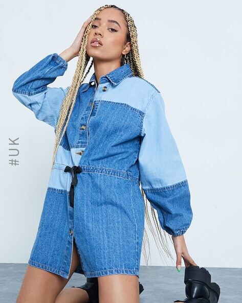 I saw it first best sale denim dress