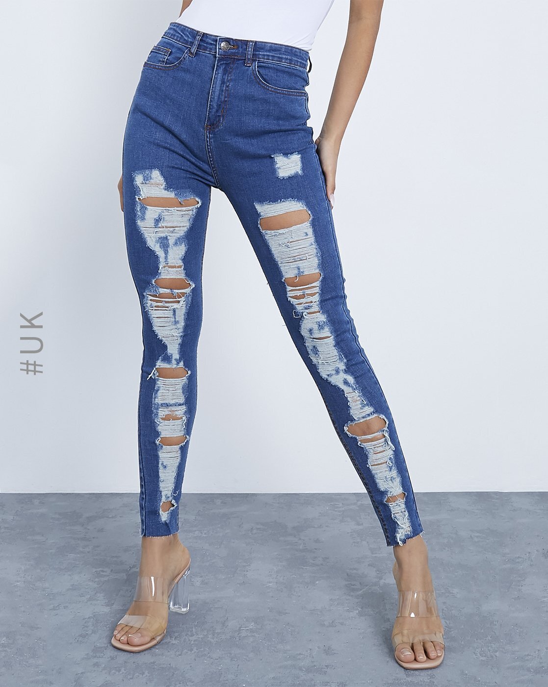 Blue Jeans & for Women by I Saw It Online | Ajio.com