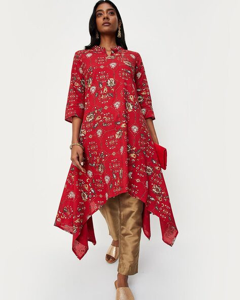 Buy Red Kurtas for Women by MAX Online Ajio