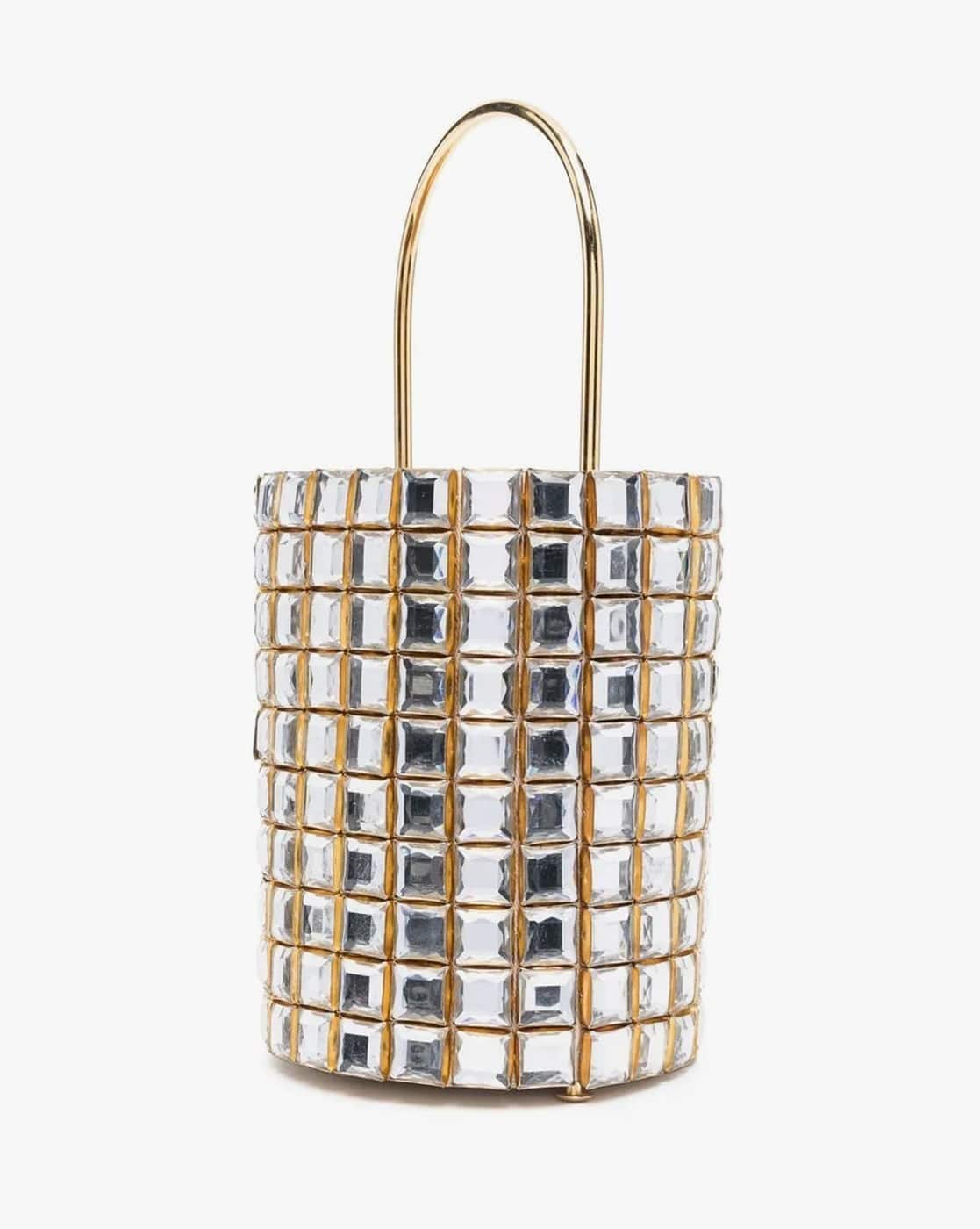 トートバッグ VANINA Pirouette Bag in White Crystal (PIROUETTE BAG 3) Bags Vanina | Pirouette Bag · Vaninastore