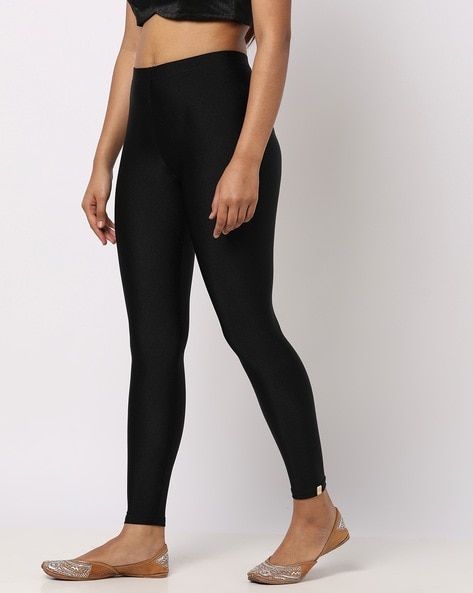 Buy Charcoal Black Leggings for Women by AVAASA MIX N' MATCH Online