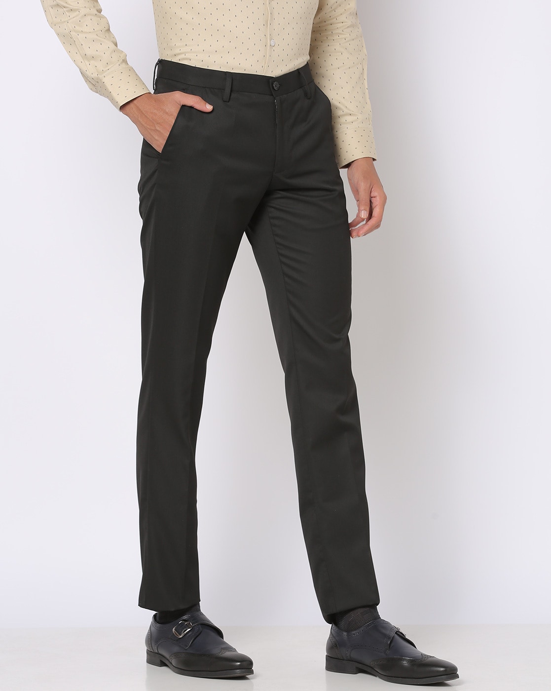 INDICLUB Slim Fit Men Black Trousers - Buy INDICLUB Slim Fit Men Black  Trousers Online at Best Prices in India | Flipkart.com